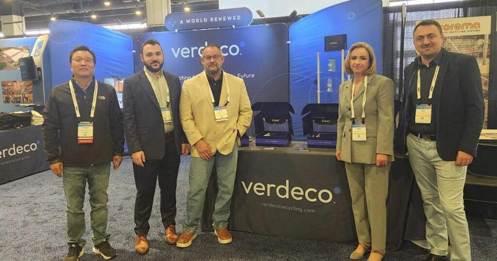 Verdeco's team attends the Plastics Recycling Conference